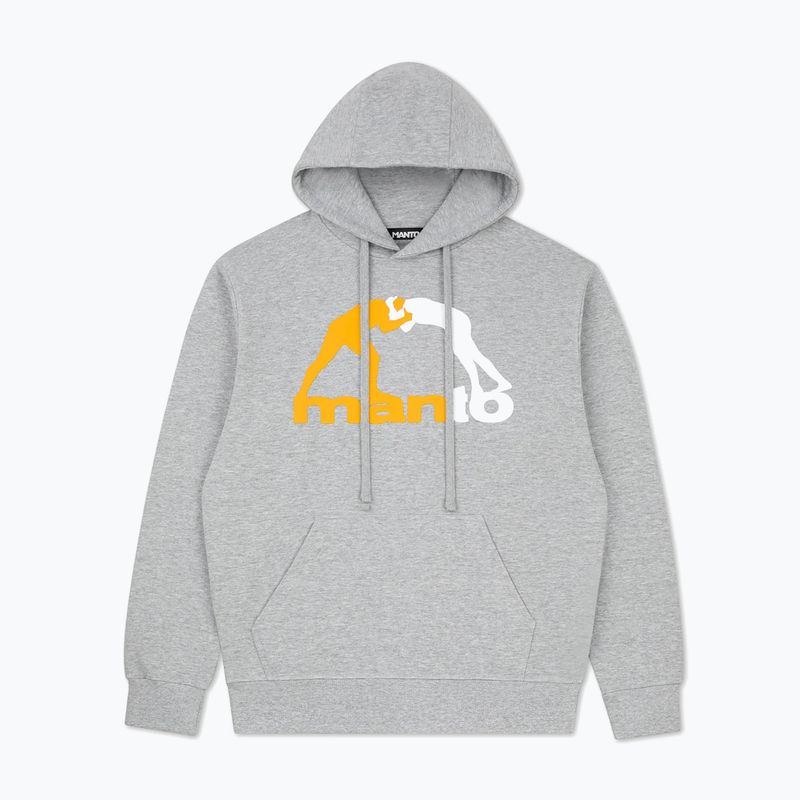 Чоловіча толстовка MANTO Logo Hoody сірий