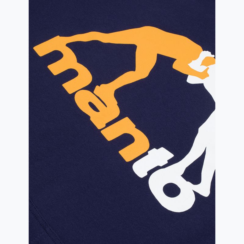 Чоловіча толстовка MANTO Logo Hoody темно-синій 3