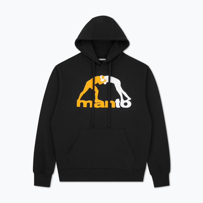 Чоловіча толстовка MANTO Logo Hoody чорний