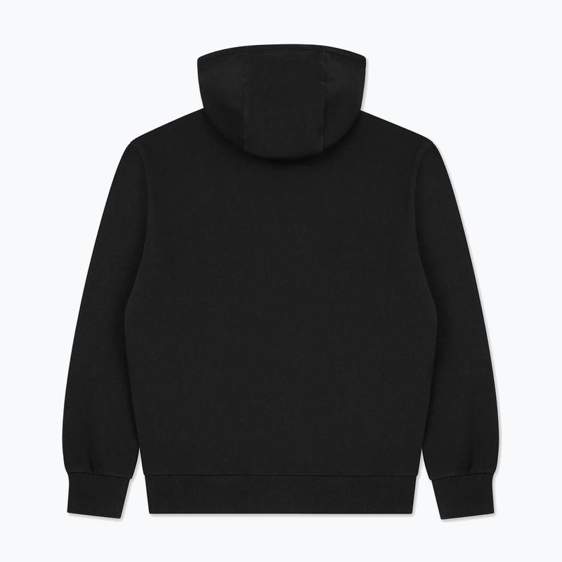 Чоловіча толстовка MANTO Logo Hoody чорний 2