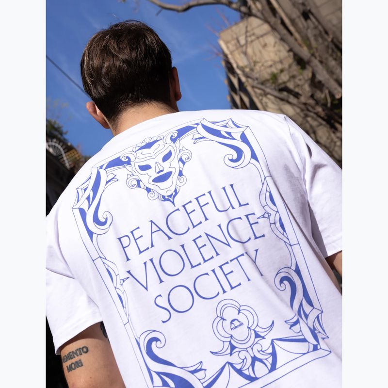 Чоловіча футболка MANTO Profuse білий 5