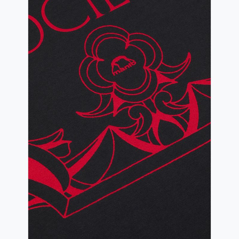 Чоловіча футболка MANTO Profuse чорний 3