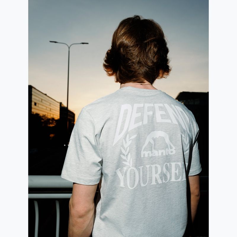 Чоловіча футболка MANTO Defend 25 меланж 5