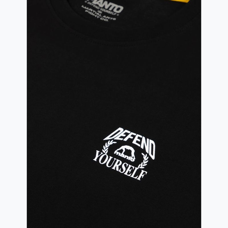Чоловіча футболка MANTO Defend 25 чорний 6