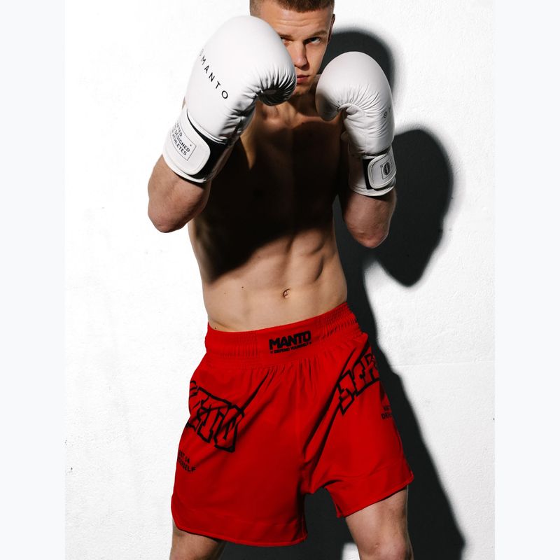 Чоловічі боксерські шорти MANTO Varsity червоний 6