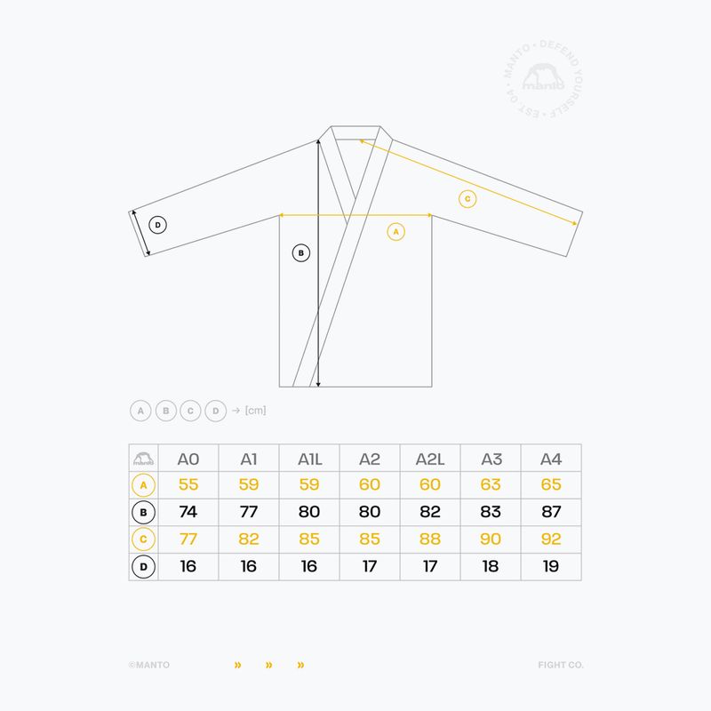 Гі для бразильського джиу-джитсу MANTO Society BJJ 12