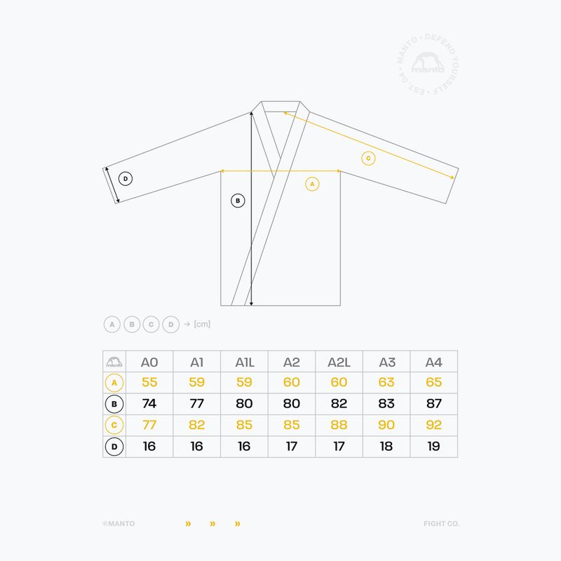 Гі для бразильського джиу-джитсу MANTO Society BJJ 13