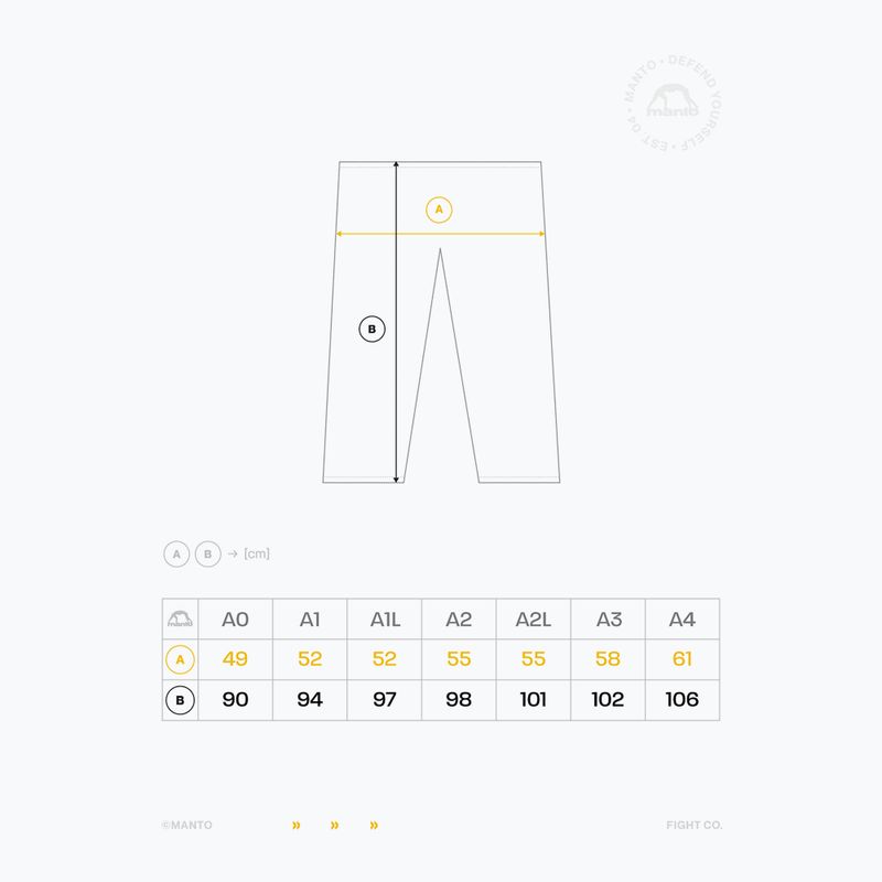 гі для бразильського джиу-джитсу MANTO Society BJJ 14