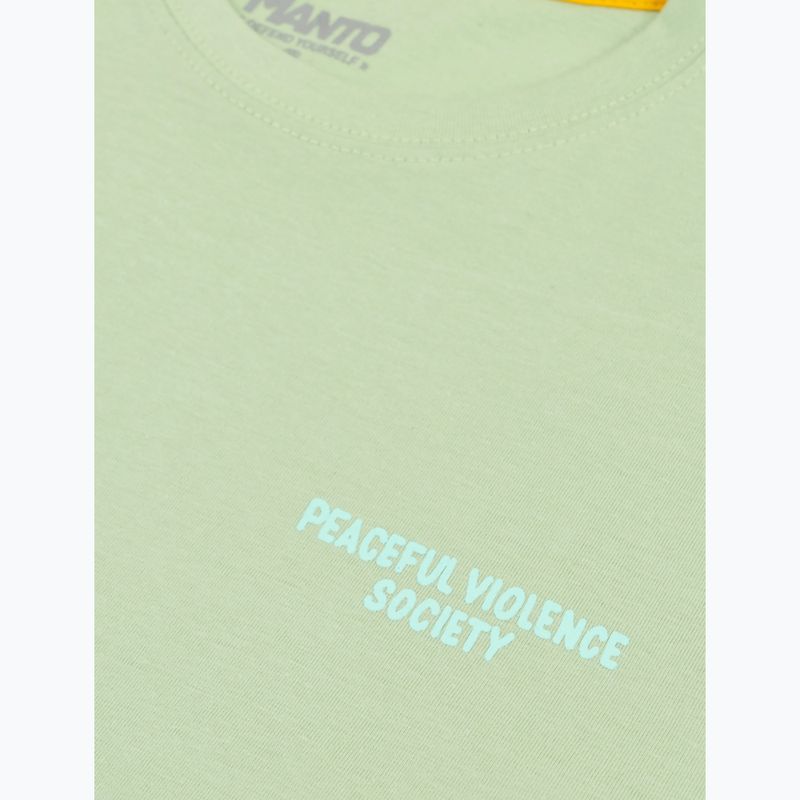 Футболка чоловіча MANTO Society 25 лаймовий 3