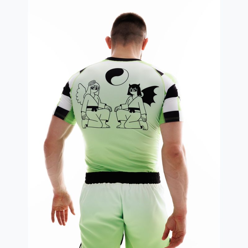 Чоловічі тренувальні шорти MANTO Two Sides зелений 8