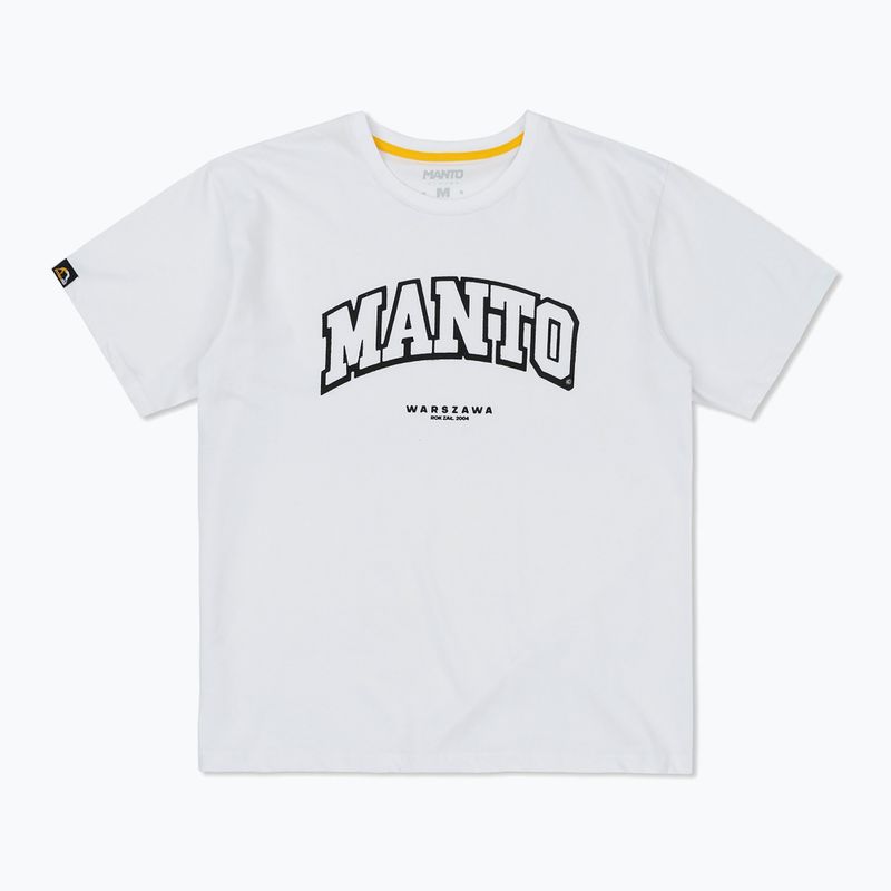 Футболка MANTO Warsaw Oversize біла