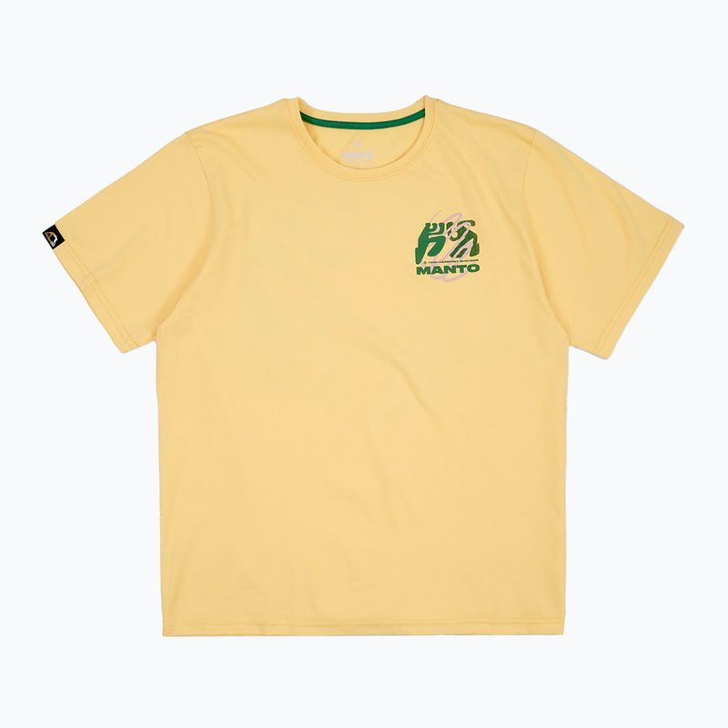 Футболка жіноча MANTO Harmony Oversize жовтий