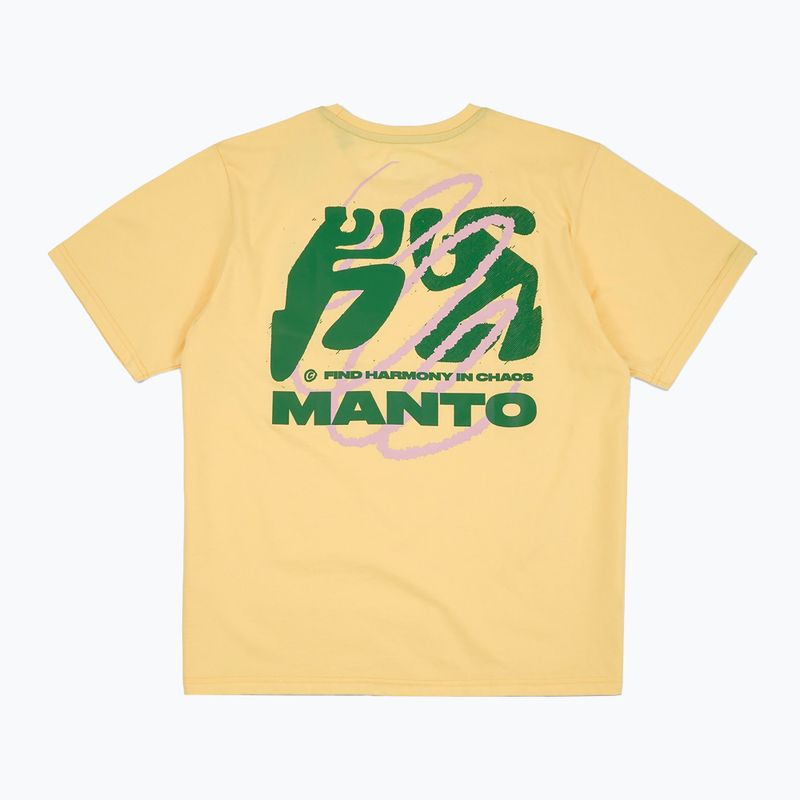 Футболка жіноча MANTO Harmony Oversize жовтий 2