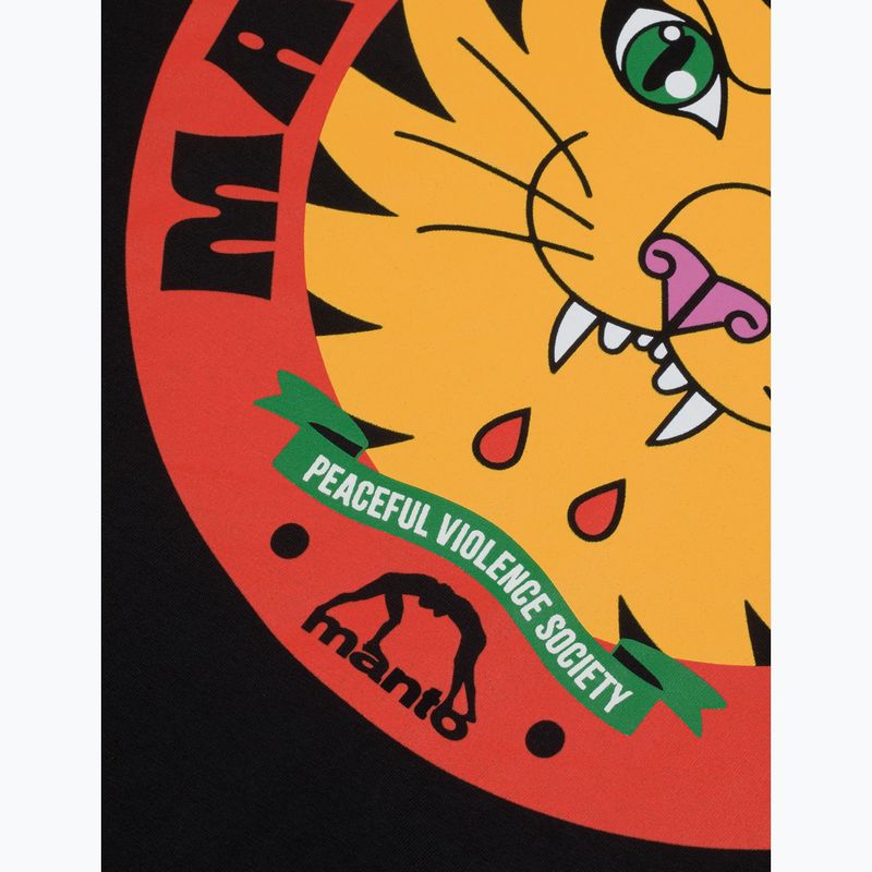 Чоловіча футболка MANTO Worldwild чорний 4