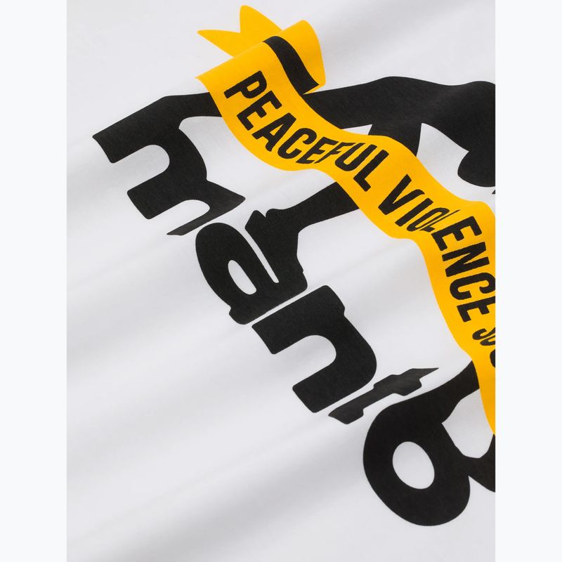 Чоловіча футболка MANTO Ribbon білий 4