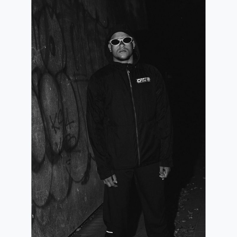 Чоловіча куртка MANTO Claim чорний 7