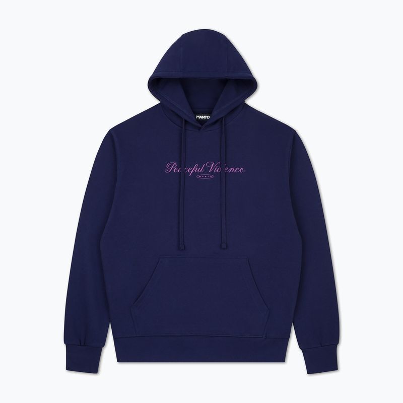 Кофта чоловіча MANTO Peaceful Violence Hoody синій 5