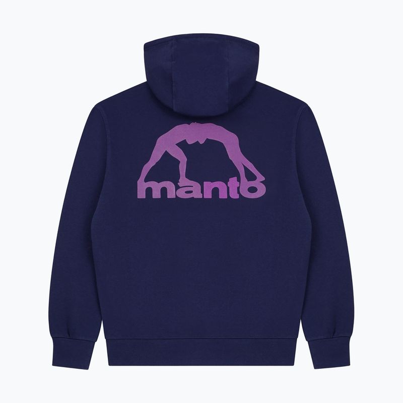 Чоловіча худі MANTO Peaceful Violence Hoody темно-синій 6