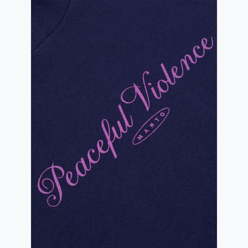 Кофта чоловіча MANTO Peaceful Violence Hoody синій 7