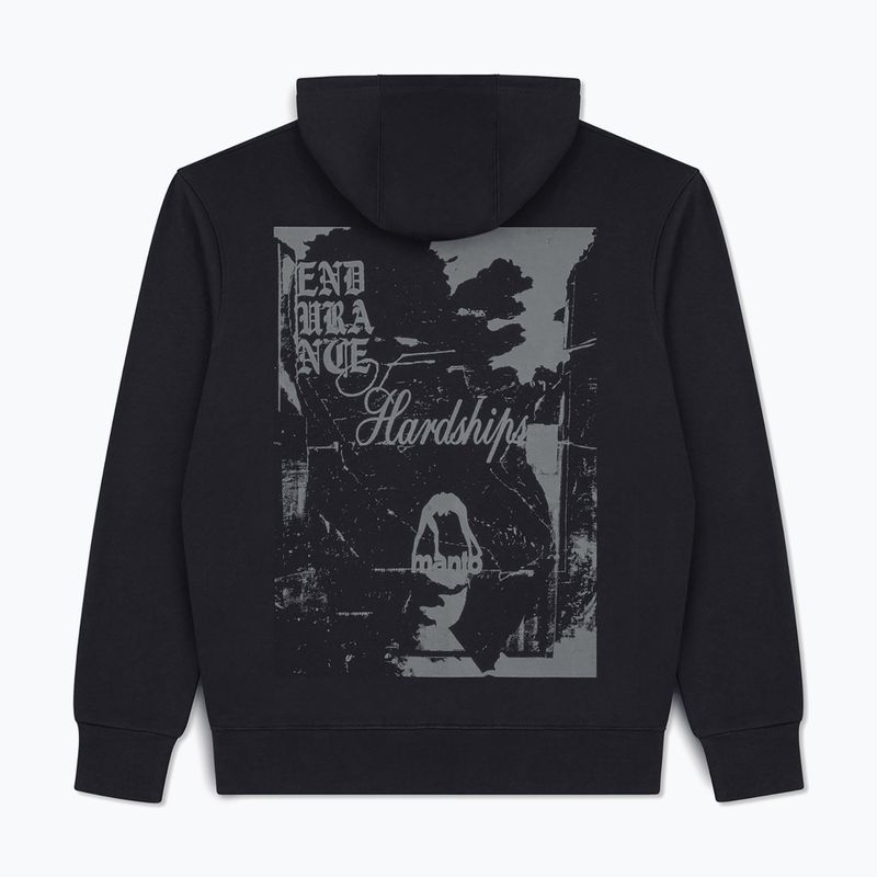 Кофта чоловіча MANTO Resolve Hoody чорний 2