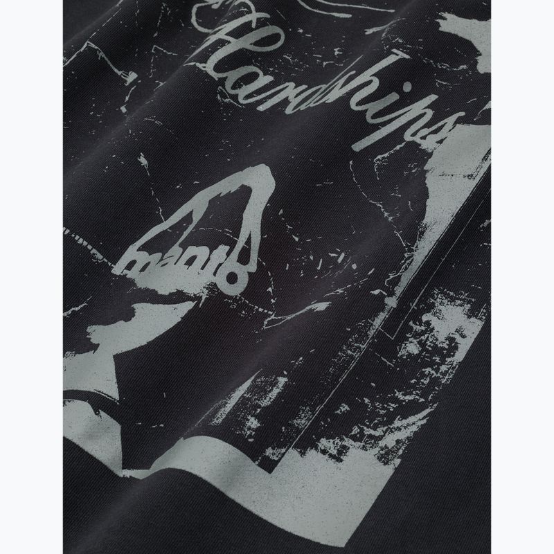 Чоловіча толстовка MANTO Resolve Hoody чорний 4