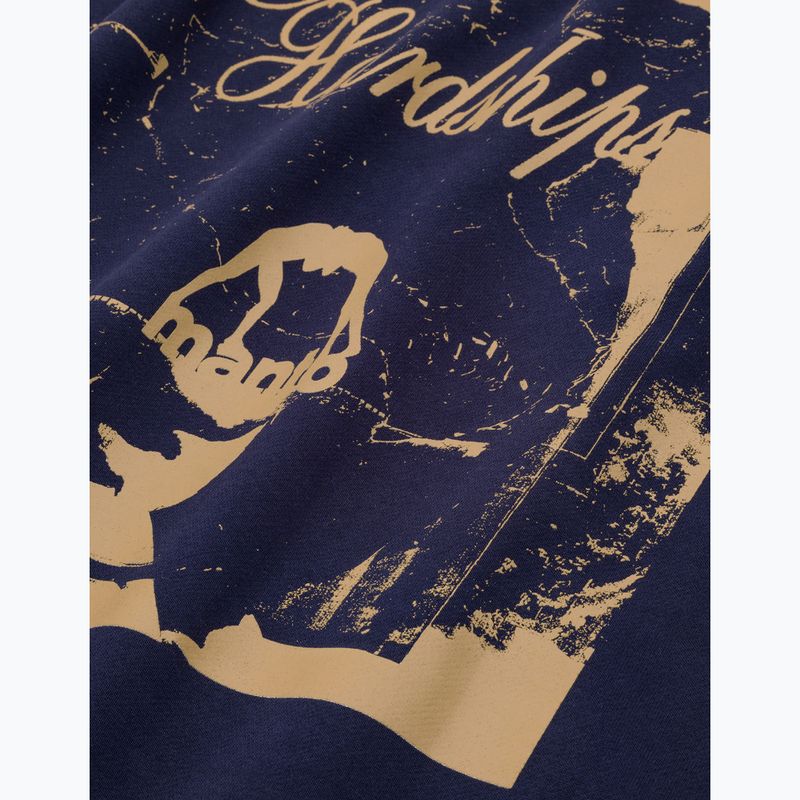 Чоловіча толстовка MANTO Resolve Hoody темно-синій 4