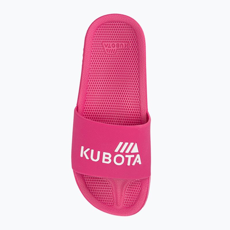 Шльопанці для басейну жіночі Kubota Basic рожеві KKBB12 6