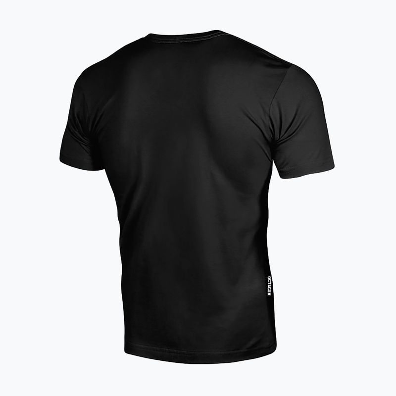 Футболка чоловіча Octagon Small Logo black/gold 2
