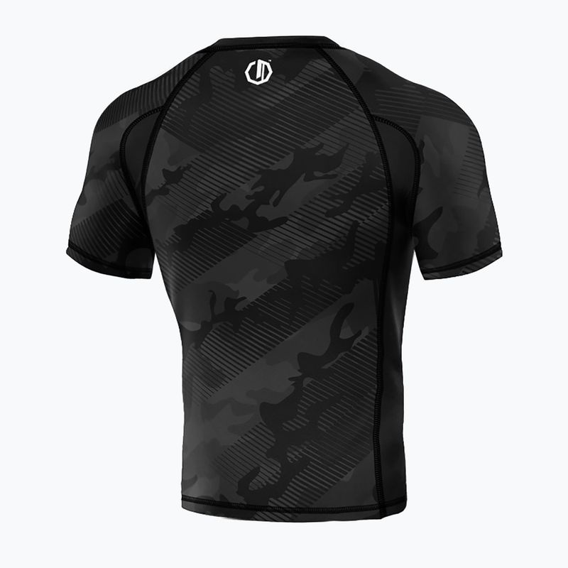 Рашгард чоловічий Octagon Legion Premium black line camo 2