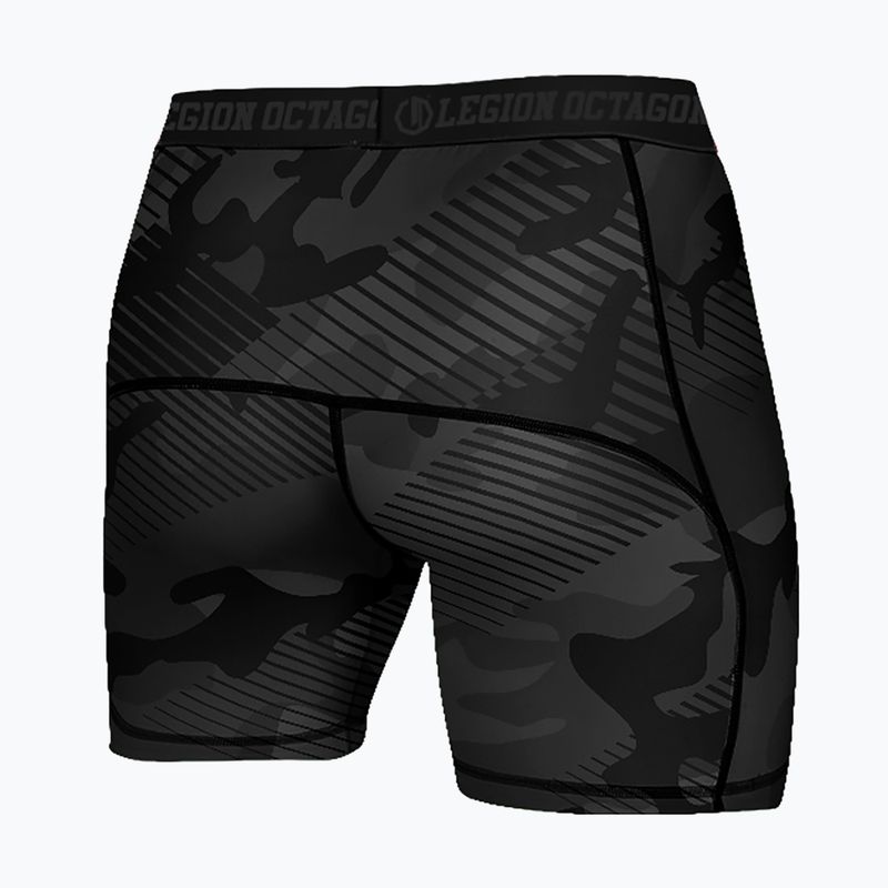Чоловічі тренувальні шорти Octagon Legion Line Camo чорні 2