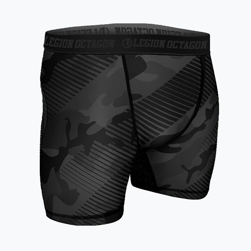Чоловічі тренувальні шорти Octagon Legion Line Camo чорні 3