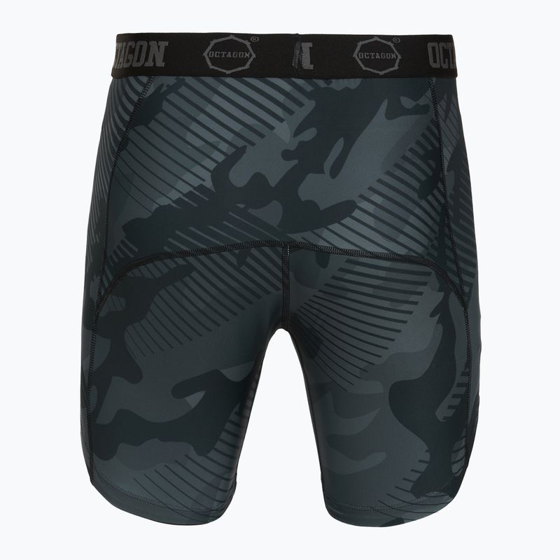 Шорти для тренувань чоловічі Octagon Legion Black Line black 2