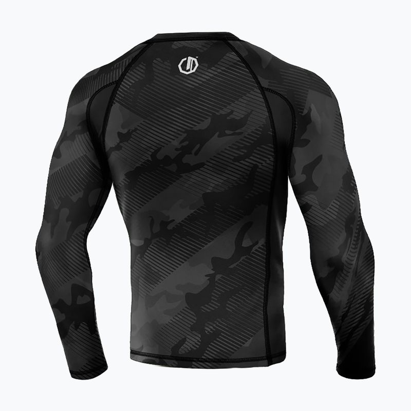 Рашгард з довгим рукавом Octagon Rashguard Legion Premium Line Camo Black 2