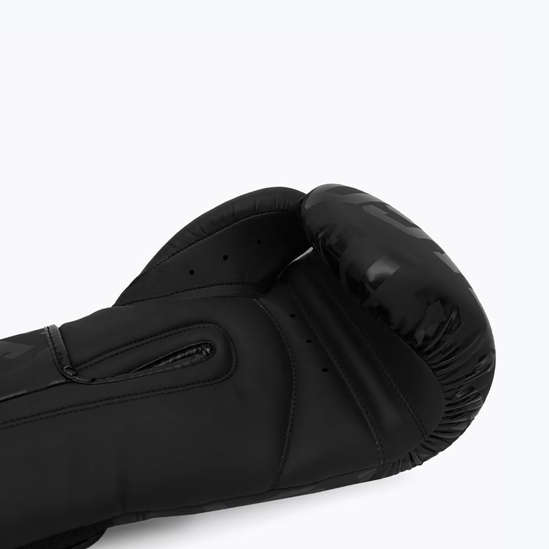 Рукавиці боксерські Octagon Legion Eclipse black/silver 4