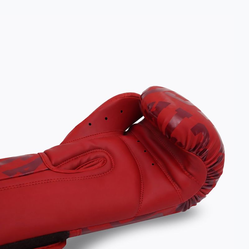 Рукавиці боксерські Octagon Legion Eclipse red 4