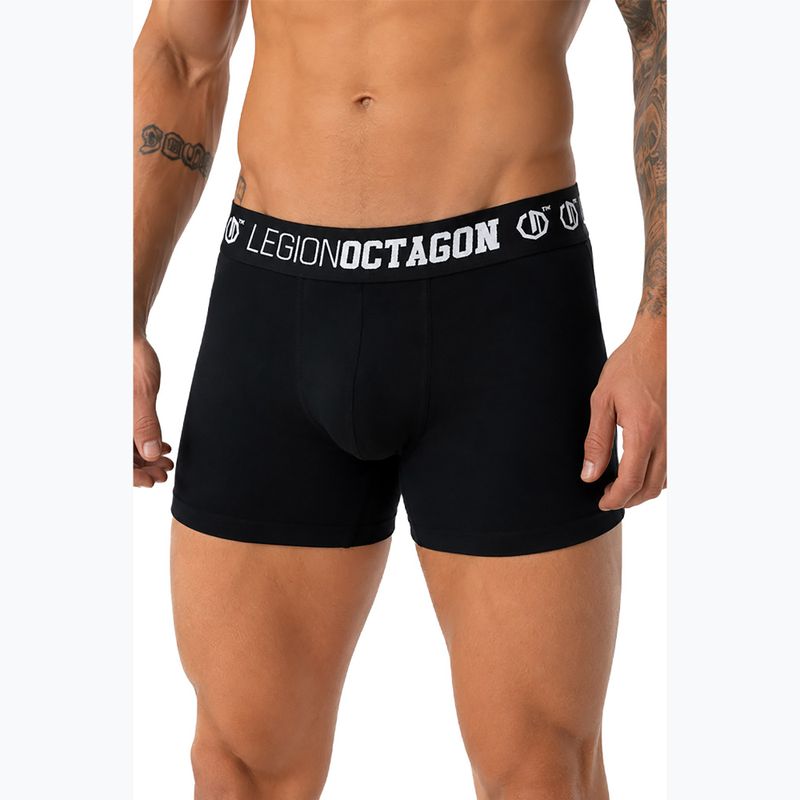 Боксерки чоловічі Octagon Legion Caption 3 pack black 2