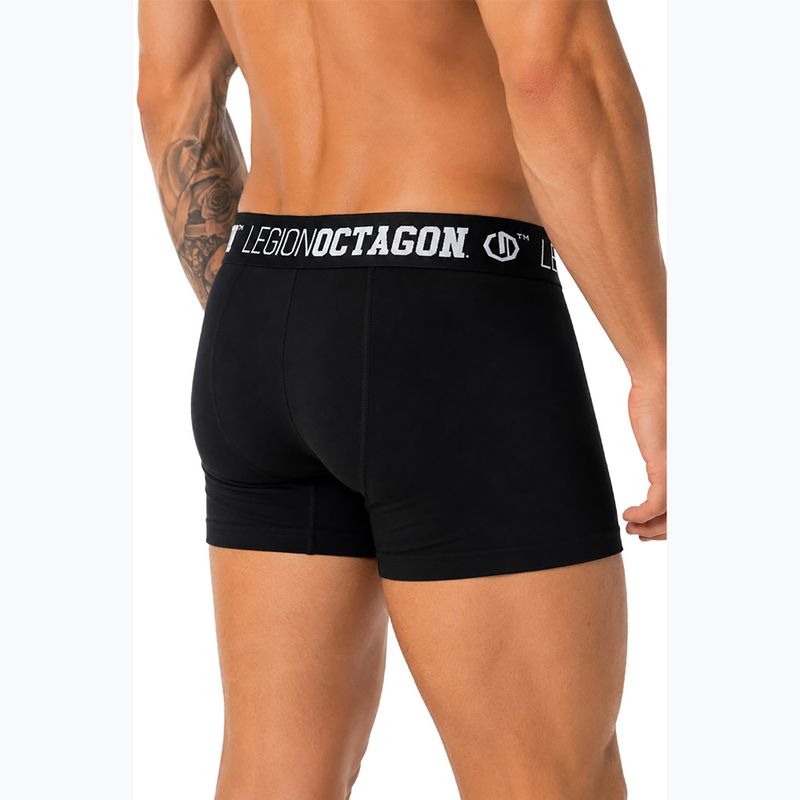 Боксерки чоловічі Octagon Legion Caption 3 pack black 3