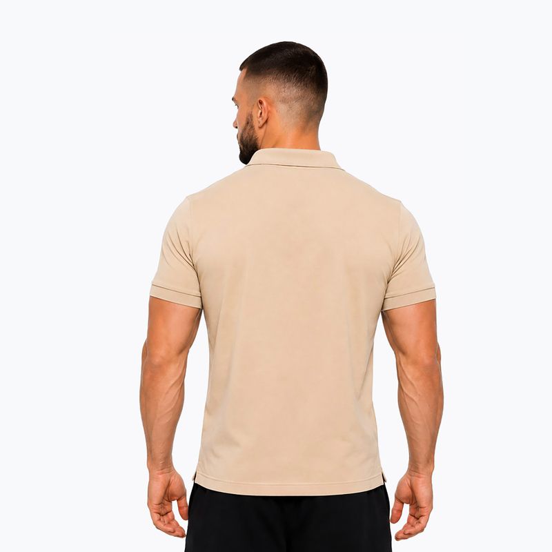 Футболка поло чоловіча Octagon Legion HFT Polo beige 2