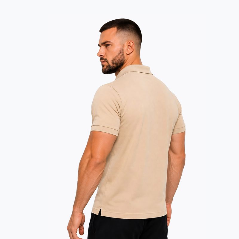 Футболка поло чоловіча Octagon Legion HFT Polo beige 3
