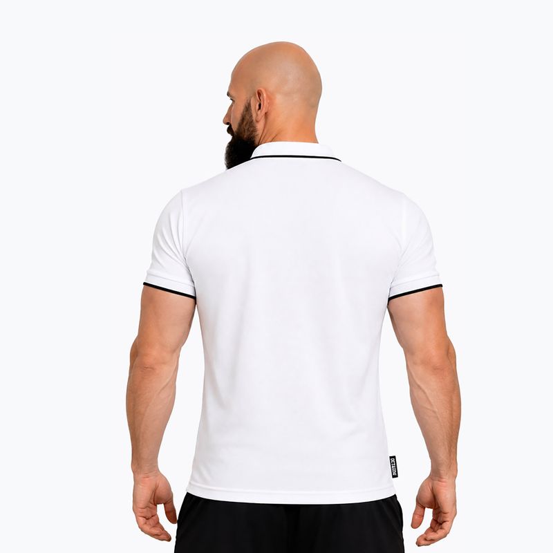 Футболка поло чоловіча Octagon LegionTipped HFT Polo white 2
