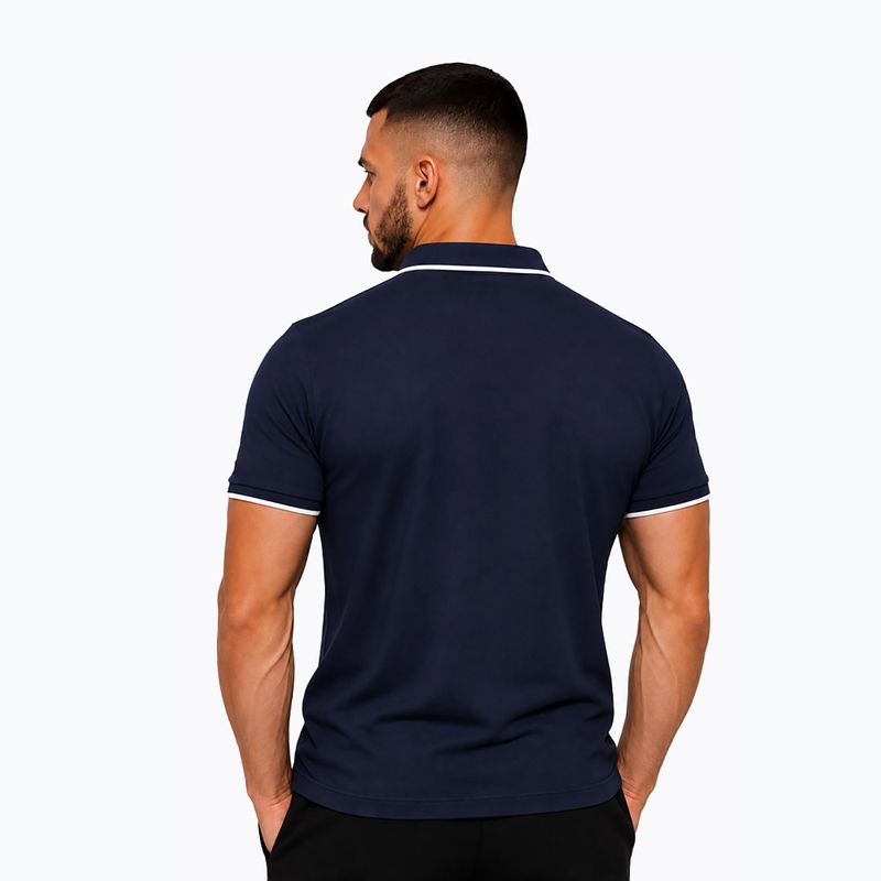 Футболка поло чоловіча Octagon LegionTipped HFT Polo dark navy 2