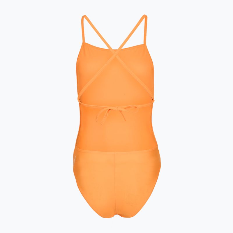 Купальник суцільний жіночий Clap Dwuwarstwowy Wiązany summer orange 2