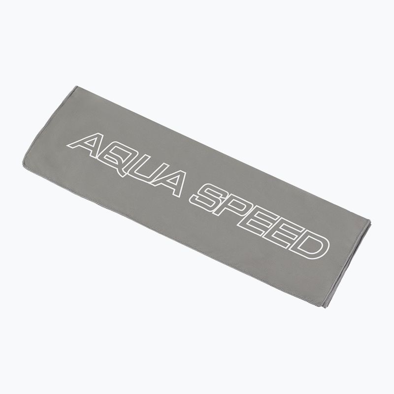 Рушник швидковисихаючий AQUA-SPEED Dry Flat сірий