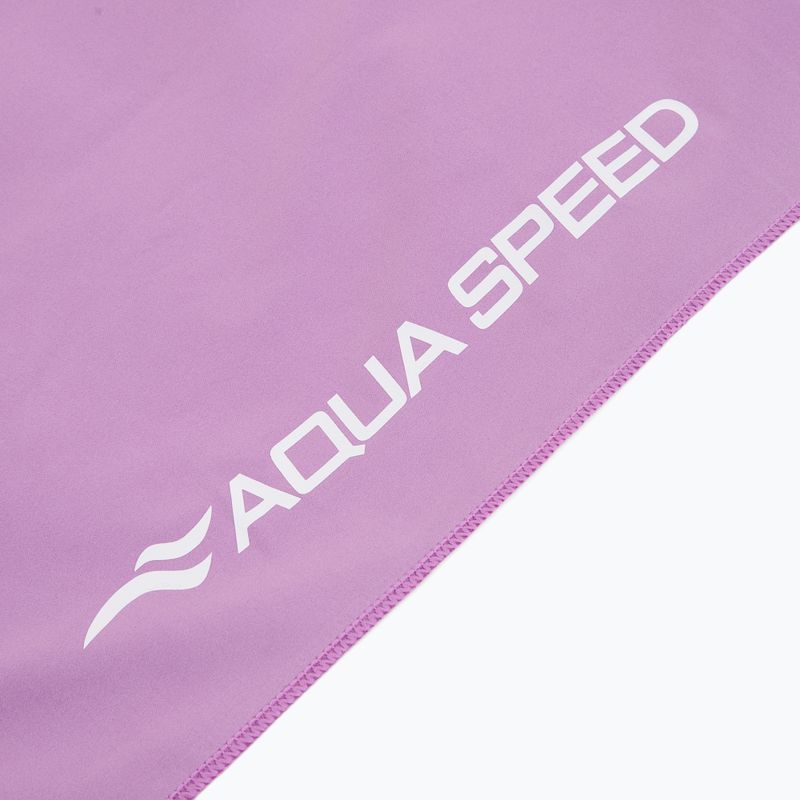 Рушник швидковисихаючий AQUA-SPEED Dry Flat 50 x 100 cm фіолетовий 2