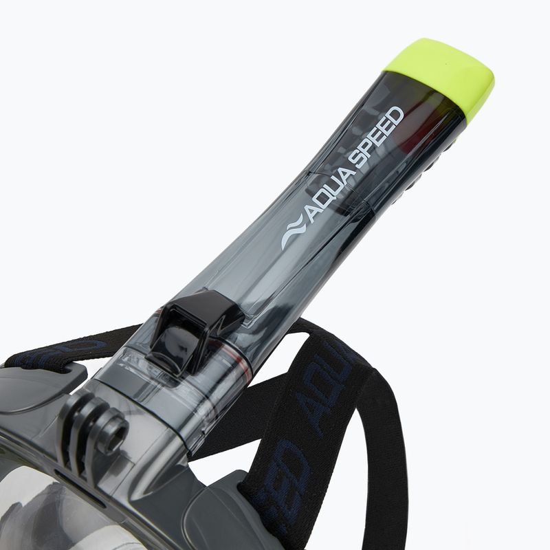 Повна маска для снорклінгу AQUA-SPEED Spectra 2.0 чорна 4