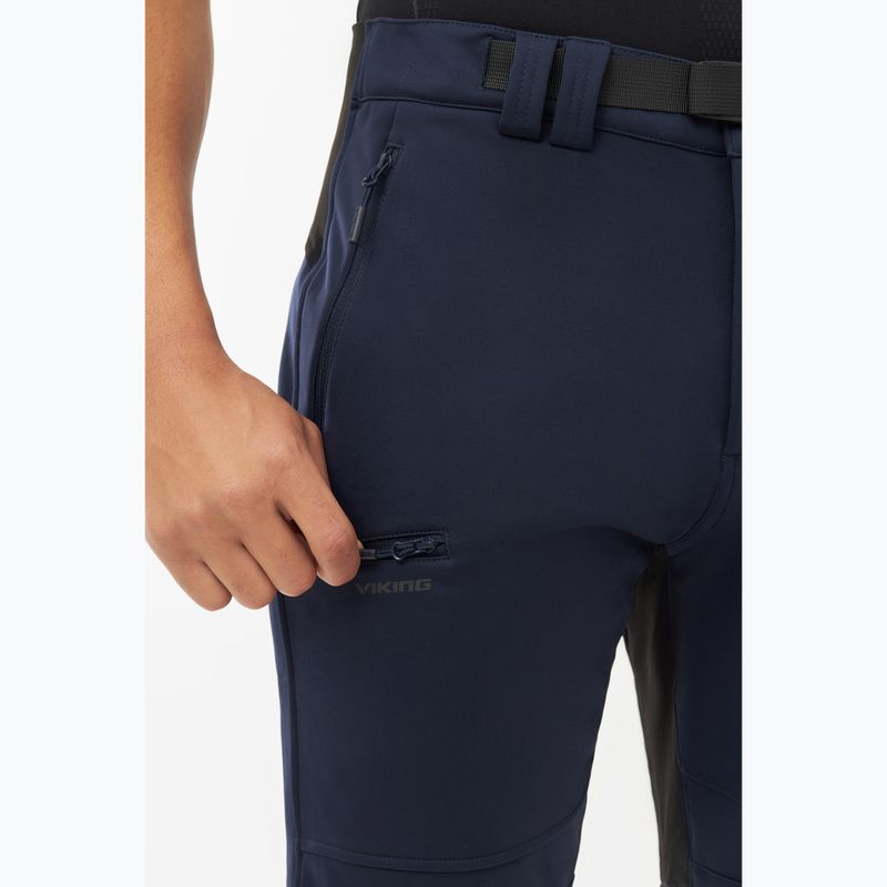 Штани трекінгові чоловічі Viking Summit Warm 2.0 navy 5