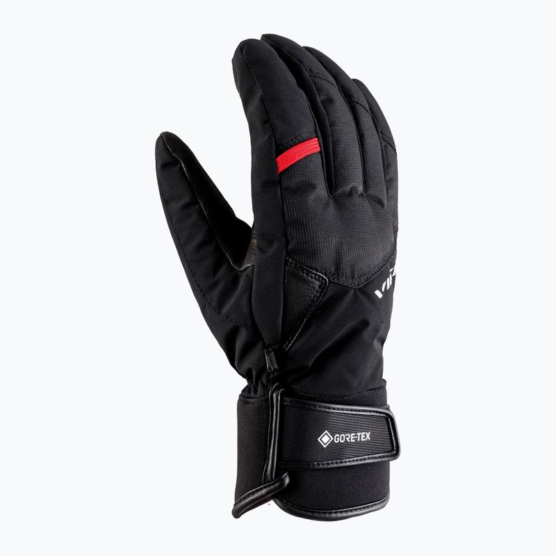 Рукавиці лижні чоловічі Viking Branson GTX black/red 2