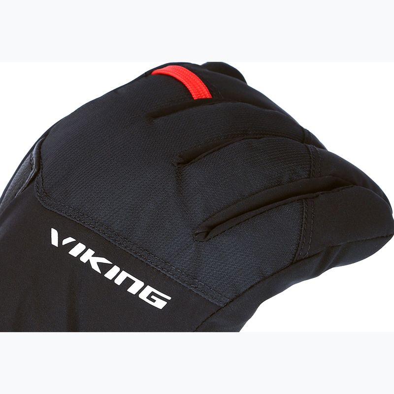 Рукавиці лижні чоловічі Viking Branson GTX black/red 4
