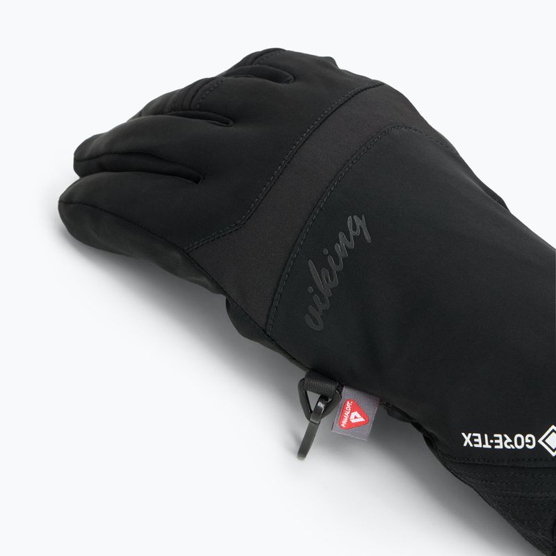 Жіночі гірськолижні рукавиці Viking Paganella GTX Ski чорні 5