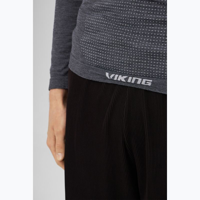 Лонгслів термічний чоловічий Viking Lan Pro dark grey/light grey 6